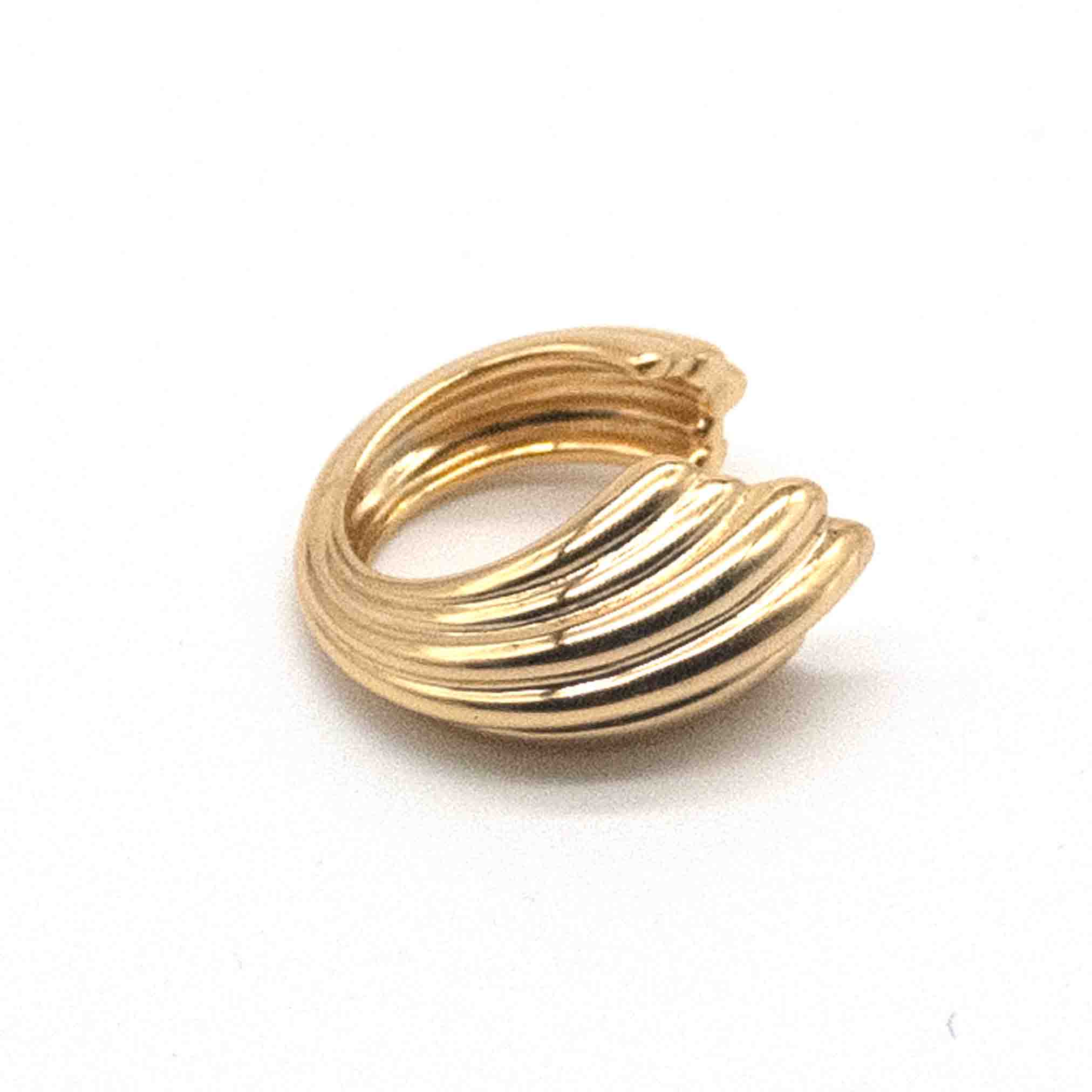 Bold Betta Gold-Plated Vermeil Earclip